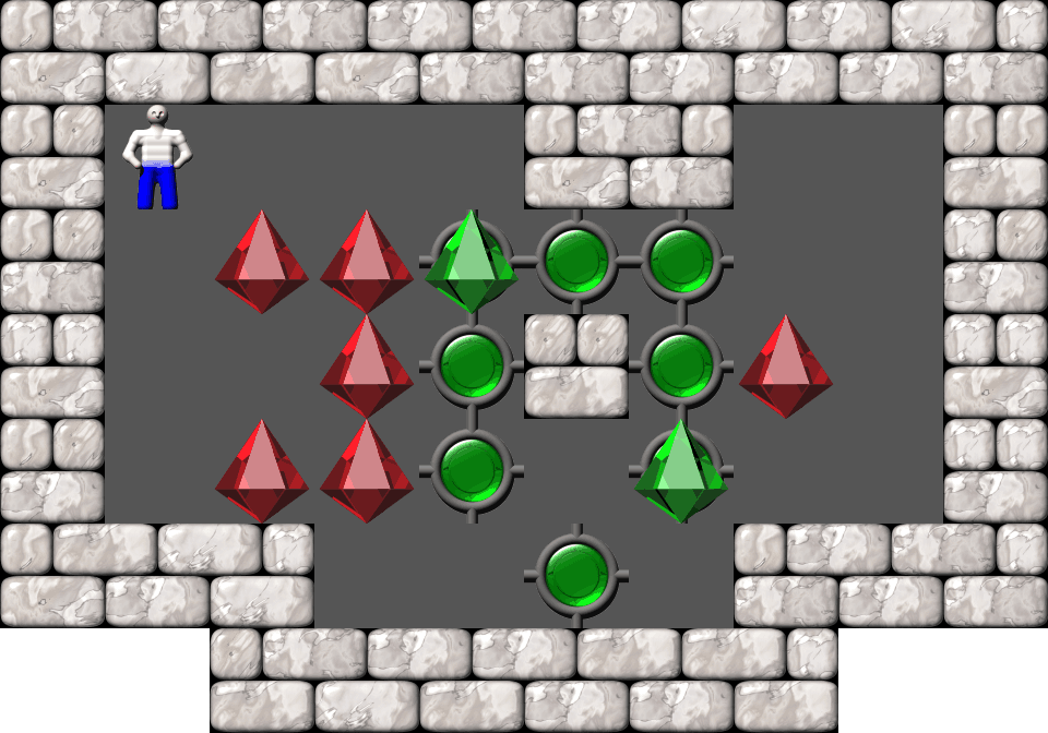 Sokoban Serg Belyaev 3 level 28